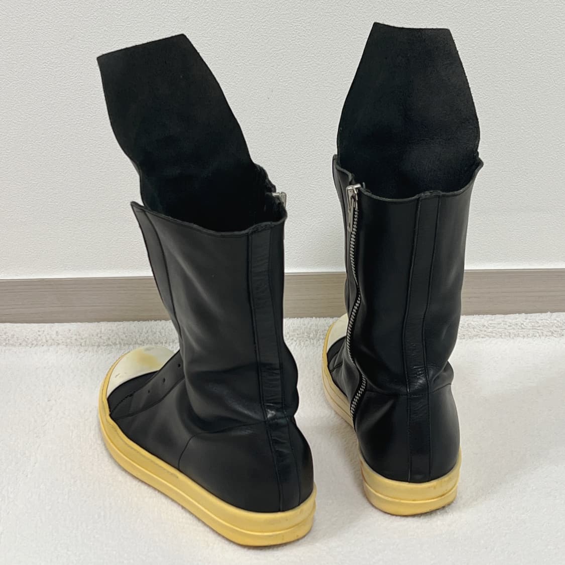 릭오웬스 15FW 롱라몬즈 부츠 블랙 LVBP 상품이미지3