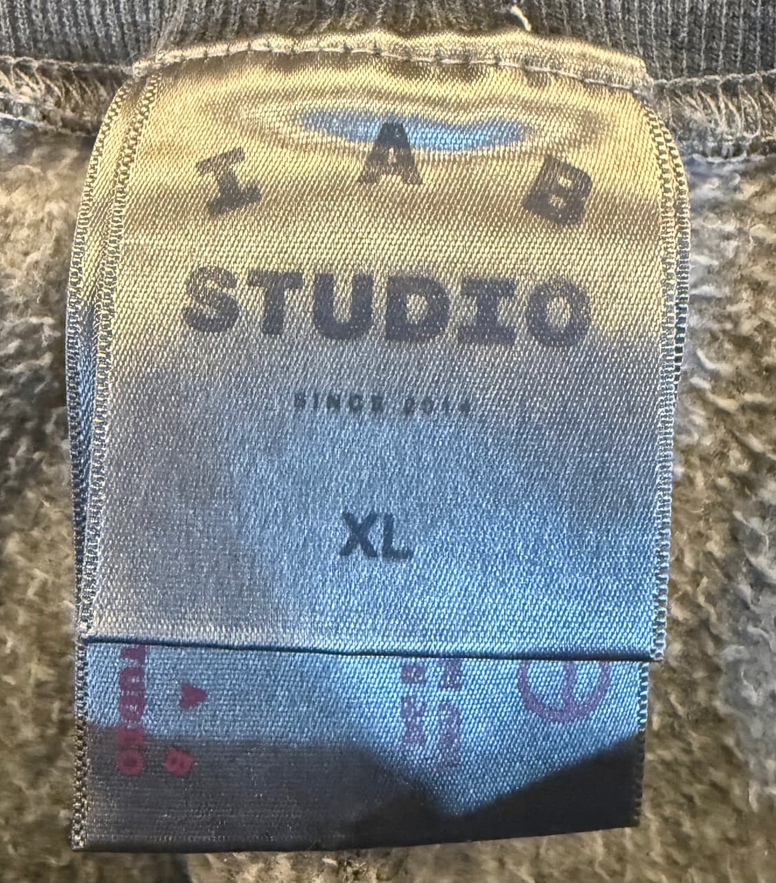 (XL) 아이앱 스튜디오 블록 피그먼트 스웨트팬츠 블랙 상품이미지3