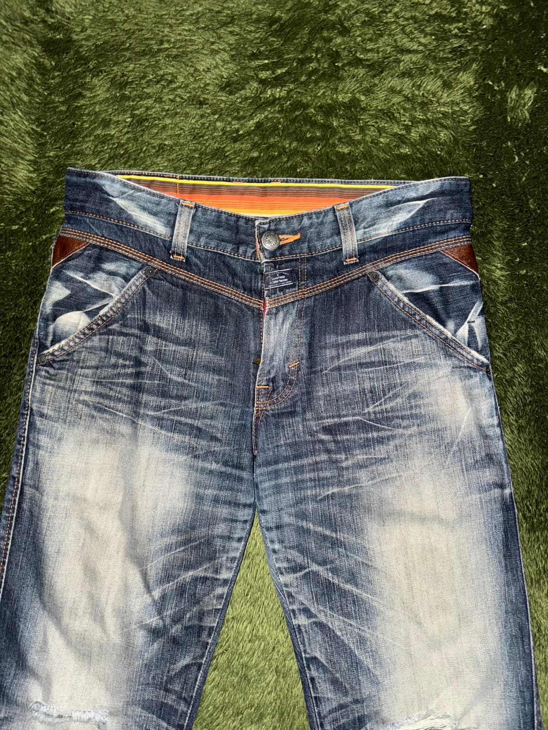 [32] EDWIN 에드윈 MADE IN JAPAN 집 포켓 데님 팬츠 상품이미지6