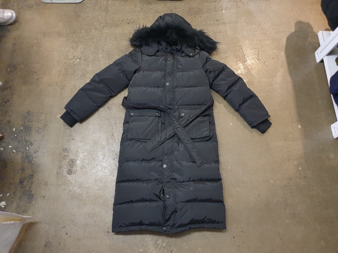 몽클레어 감마블루 여성 롱패딩 S 블랙 상품이미지1