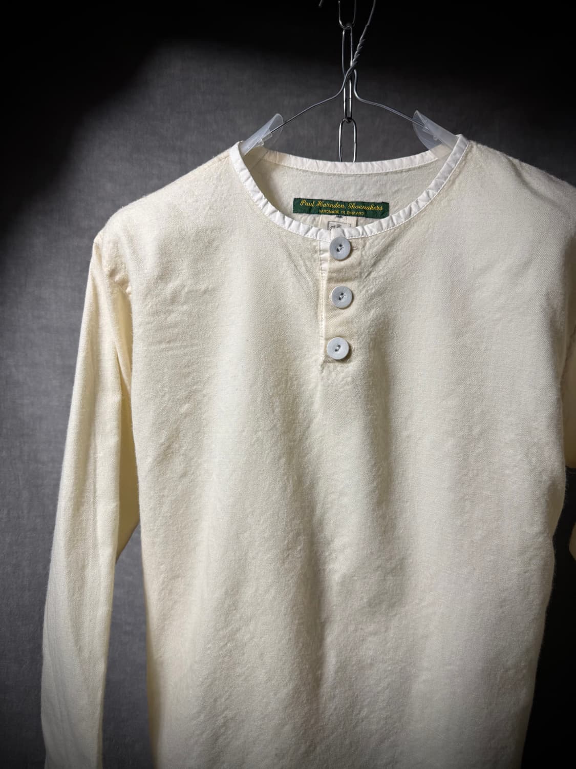 Paul Harnden Shoemakers Wool Henley Neck 상품이미지2