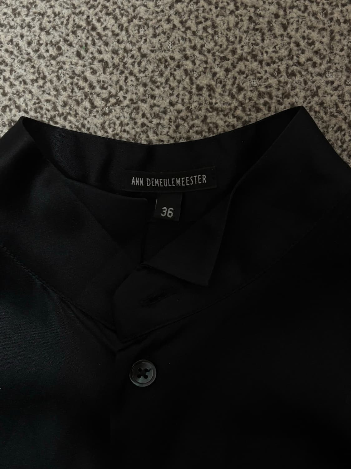 앤드뮐미스터 FW16 실크 롱 셔츠 상품이미지5