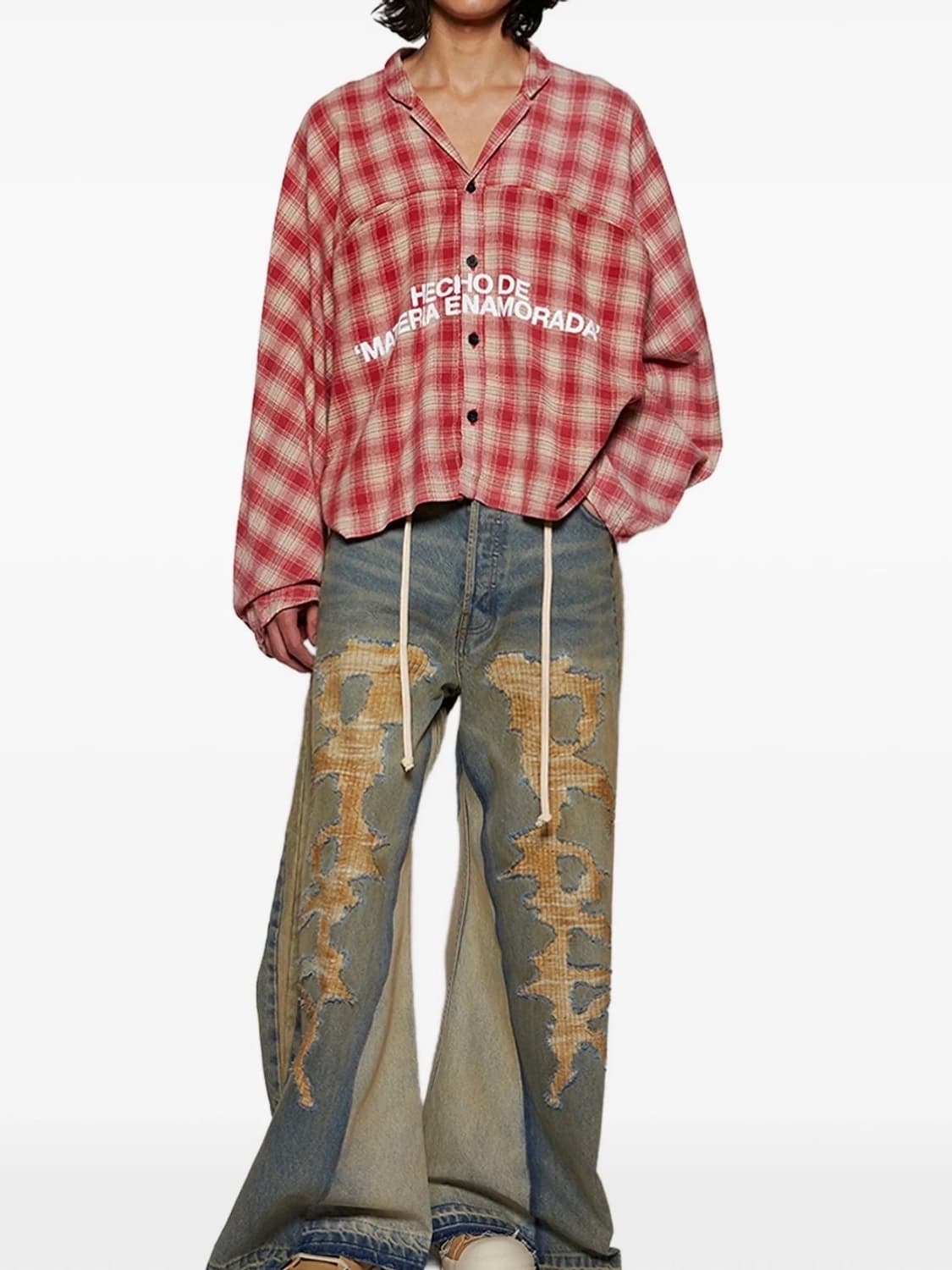 RRR123 체크셔츠 새상품입니다 상품이미지1