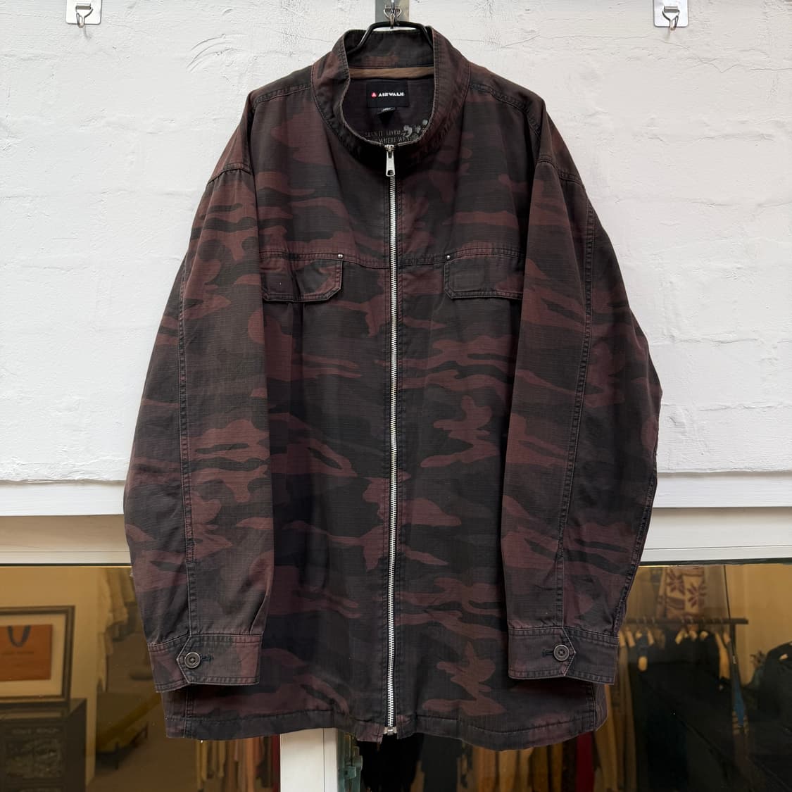 Air walk 에어워크 카모플라쥬 집업자켓 3XL 상품이미지1