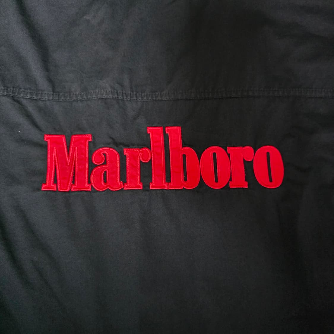 [XXL] 90s 빈티지 말보로 리버시블 봄버 자켓 블랙/레드 굿 상품이미지2