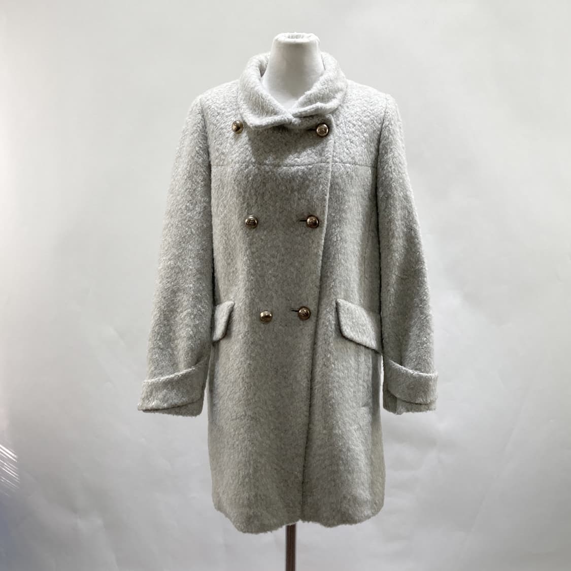 SJSJ 한섬 양모 모헤어 여성코트 90  상품이미지1