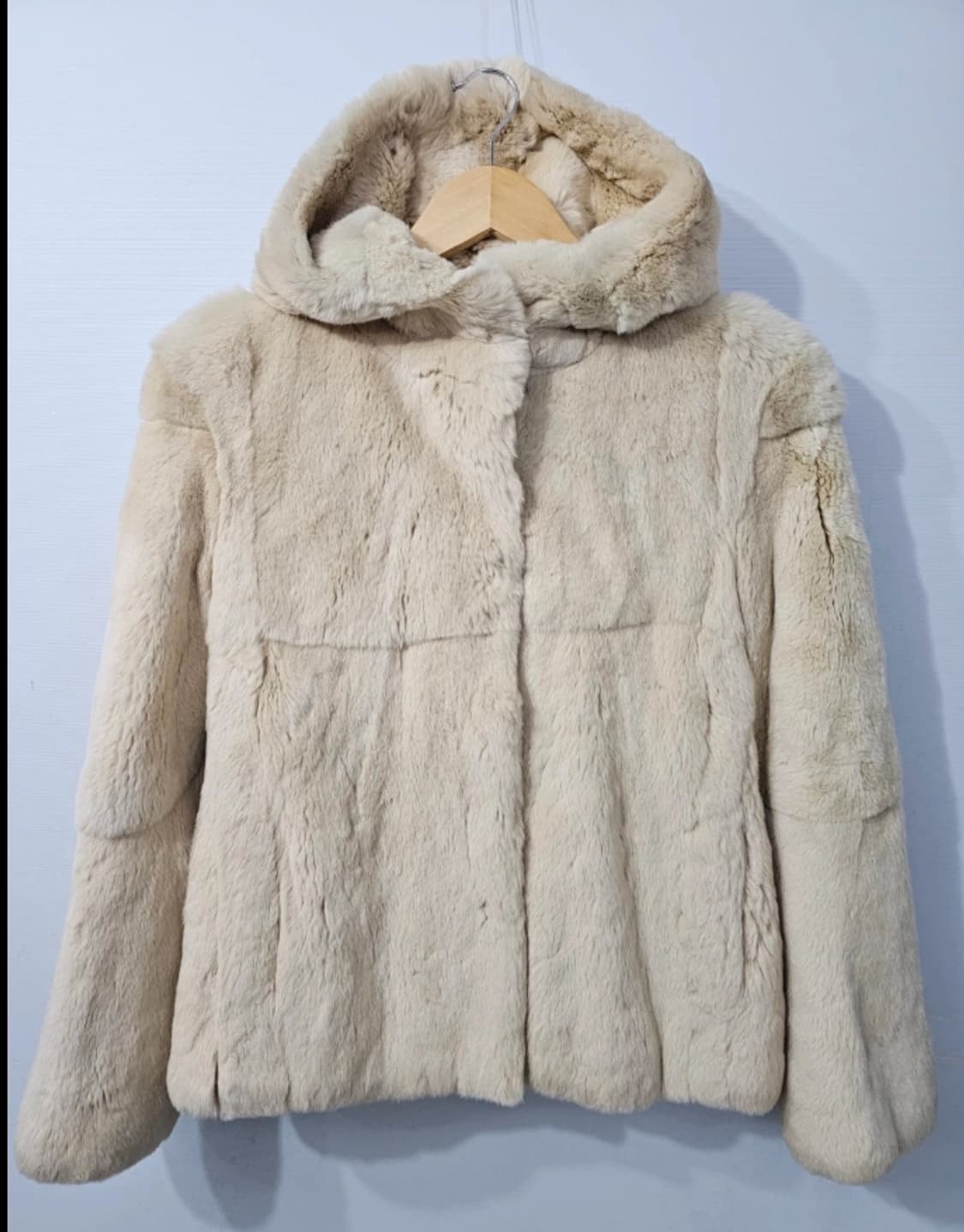 한섬 SYSTEM 시스템 밍크 후드 코트 ~55 상품이미지1