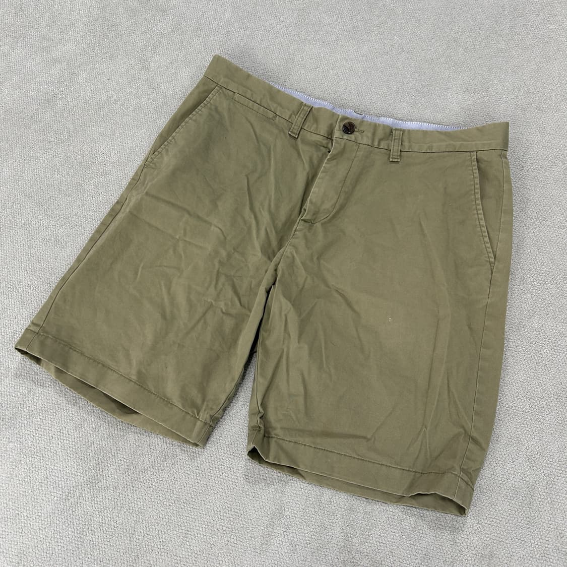 타미힐피거 카키색 반바지 면바지 숏팬츠 34 상품이미지1