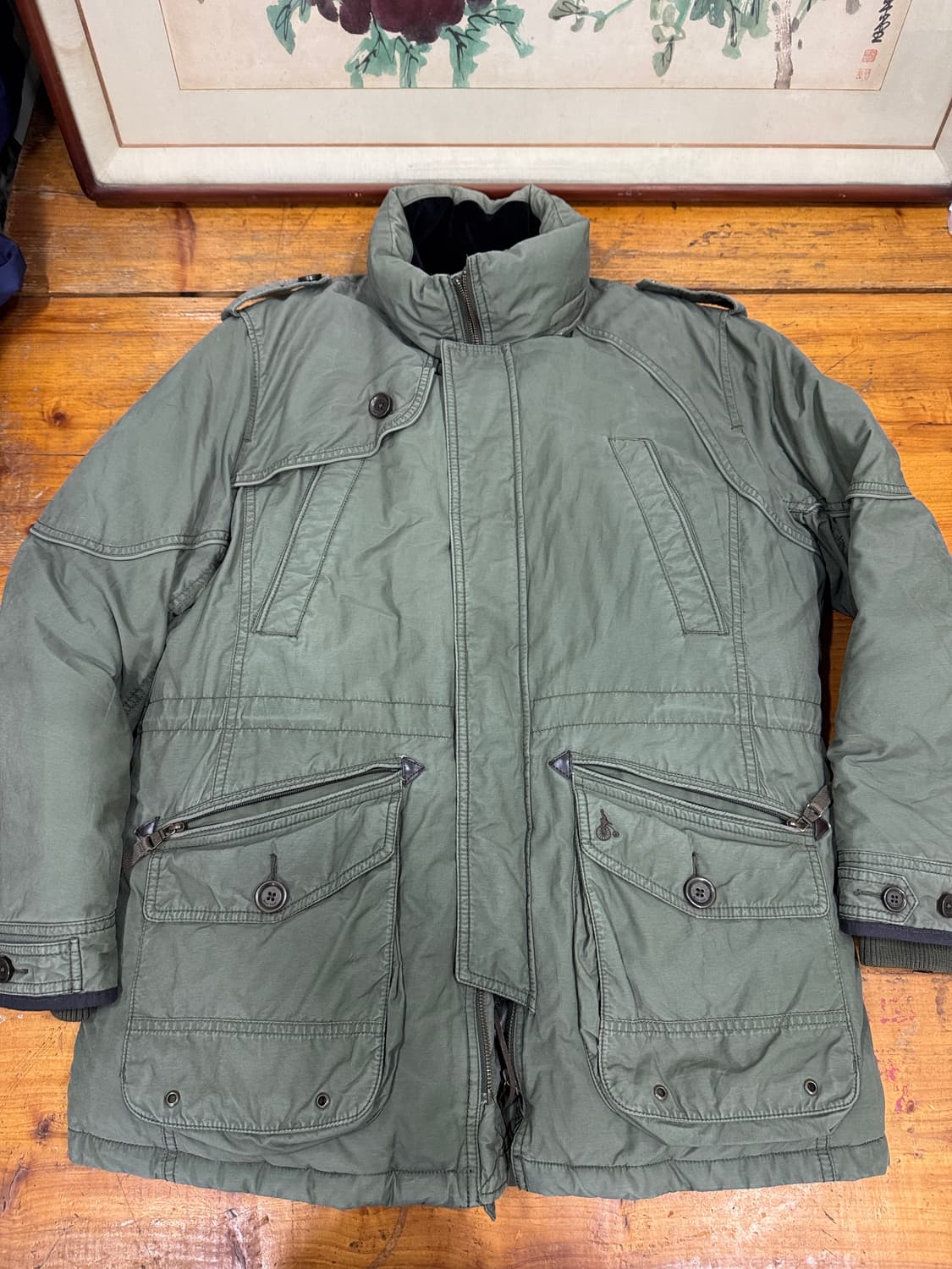 빈폴 야상패딩 사이즈105 깨끗합니다. 상품이미지1