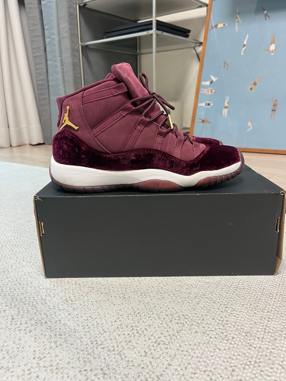 조던 11 레트로 RL GG 헤어리스 마룬 250 상품이미지5