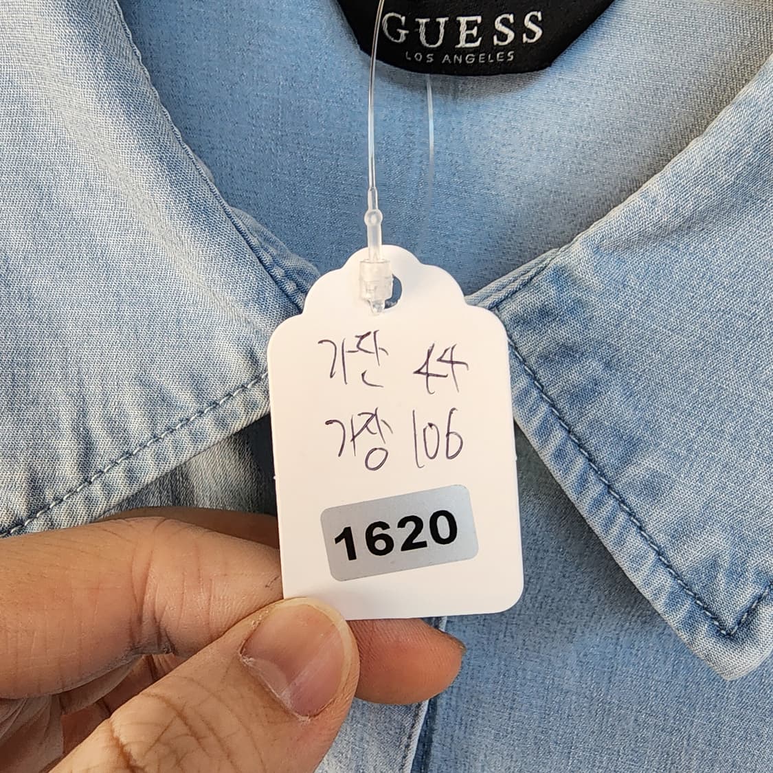 게스 데님 셔츠 원피스 상품이미지10