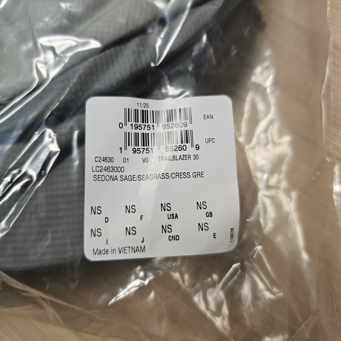 미개봉 새제품) 트레일블레이저 30 30L 그레이카키 등산 백팩 가방 상품이미지5