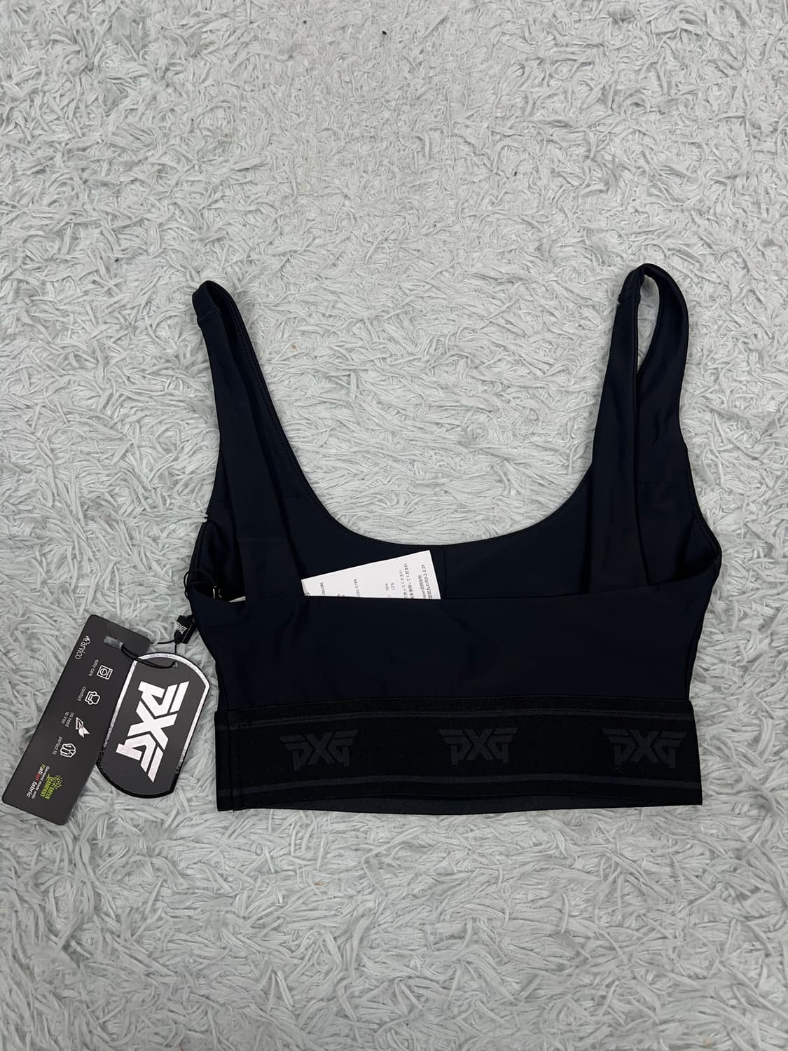 [새상품] PXG 우먼스 스포츠브라 블랙 상품이미지2