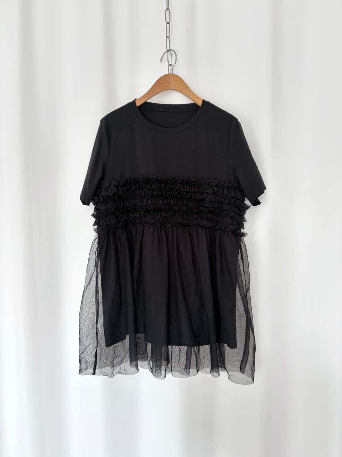 FRIFUL chiffon t-shirt   상품이미지2