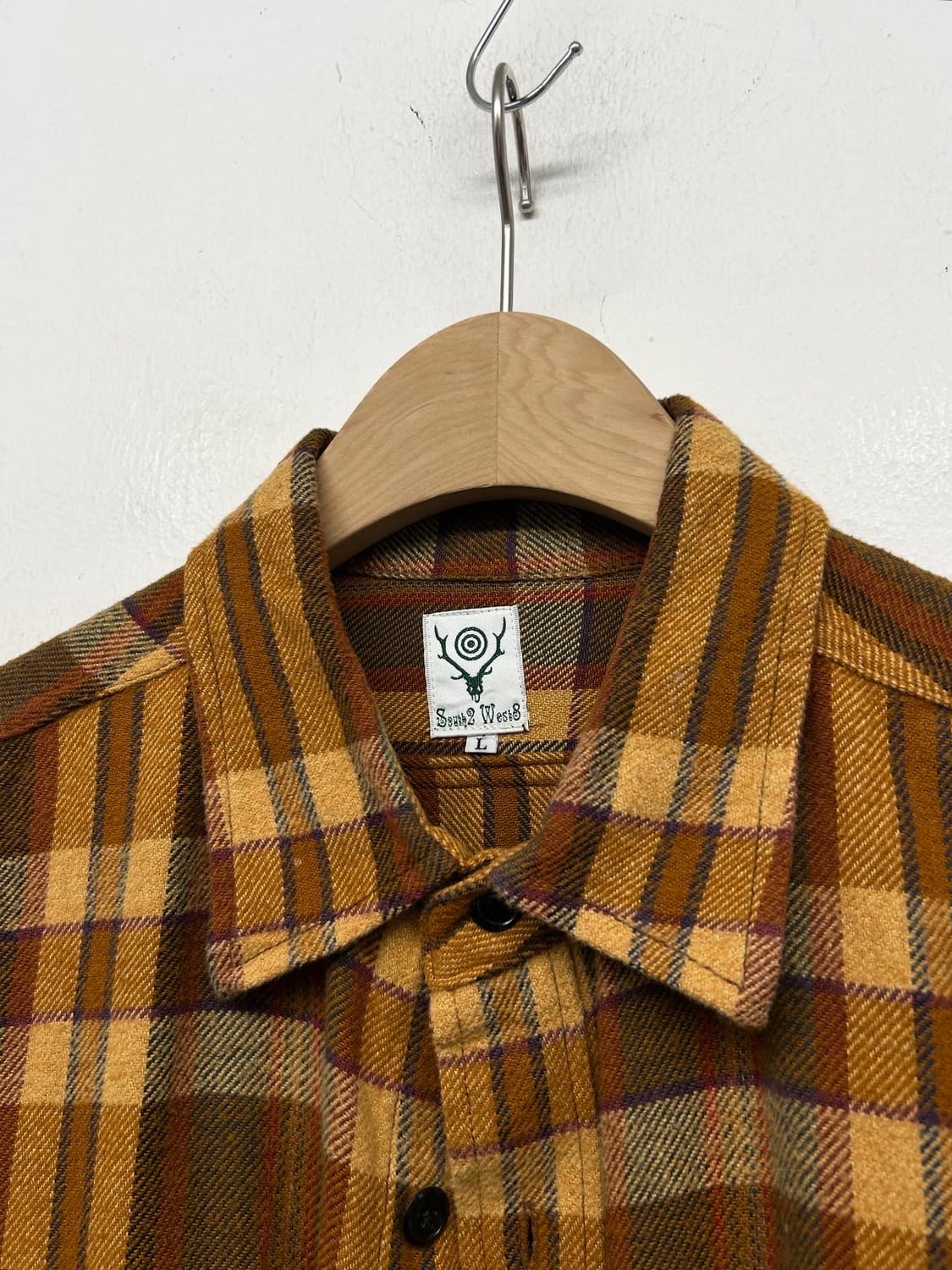South2 West8 남이서팔 체크 셔츠 상품이미지4