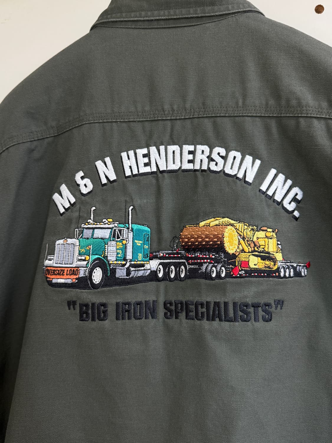 칼하트 자수 워크셔츠 /////워크자켓 디트로이트 산타페 더블니 상품이미지5