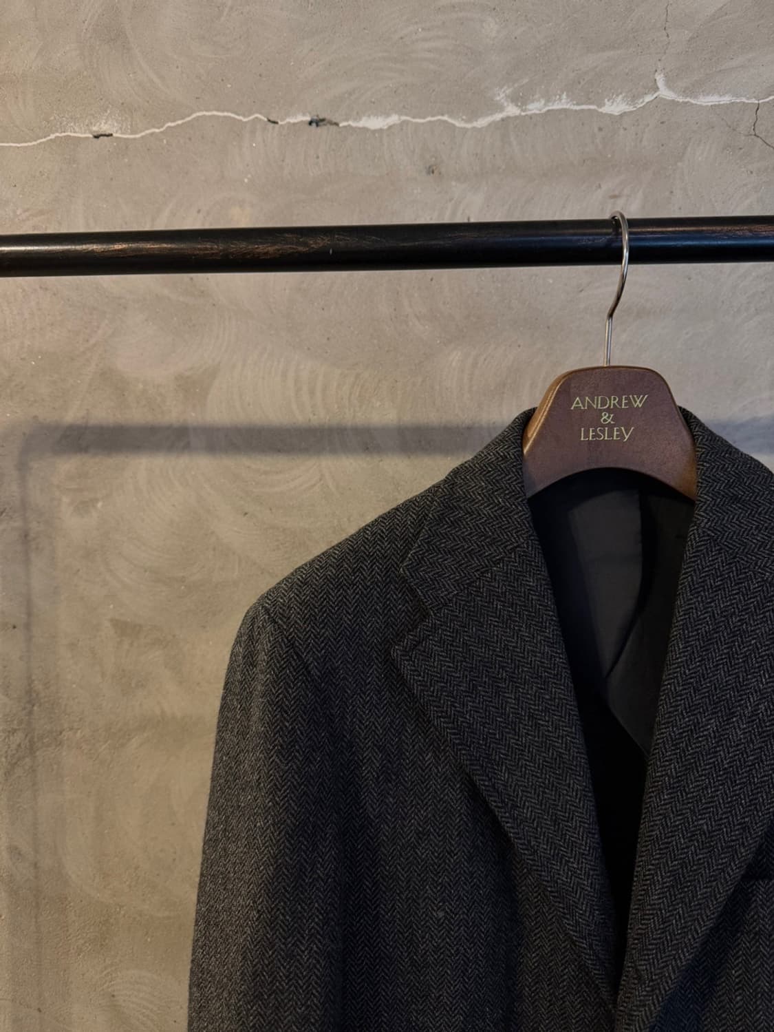 쉽스 문트위드 헤링본 자켓 남성95-100 상품이미지3