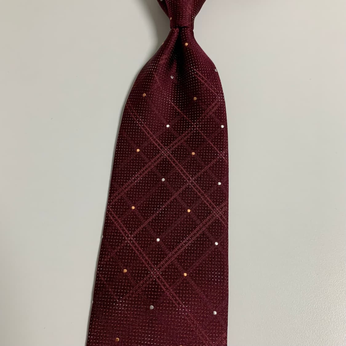 폴스미스(Paul smith) 명품넥타이 도트 체크넥타이 A+등급 상품이미지9