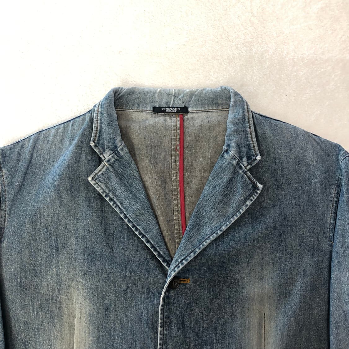 토네이도 마트 빈티지 페이딩 커버올 데님 자켓  상품이미지4