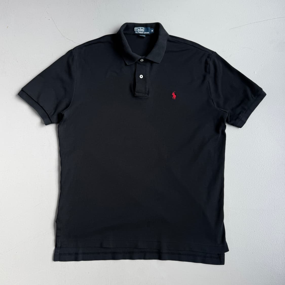 폴로 포니 PK 카라 반팔 티셔츠 블랙 상품이미지2