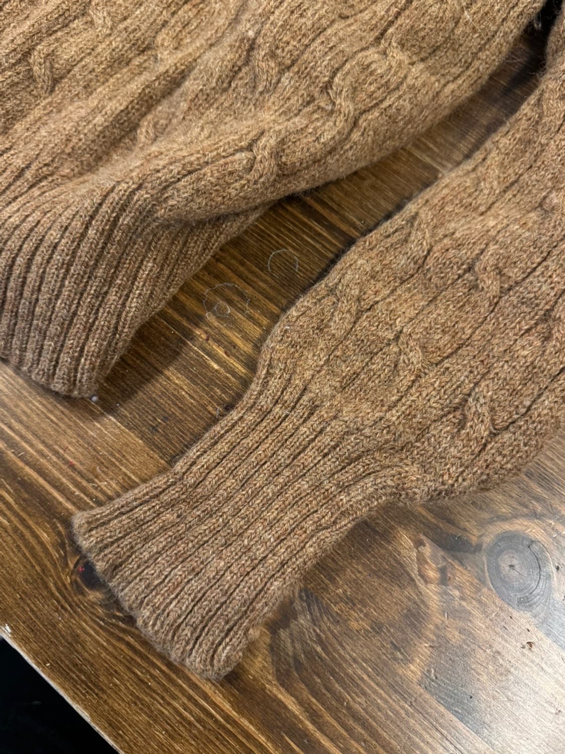 폴로 랄프로렌 램스울 케이블 니트 100 상품이미지9