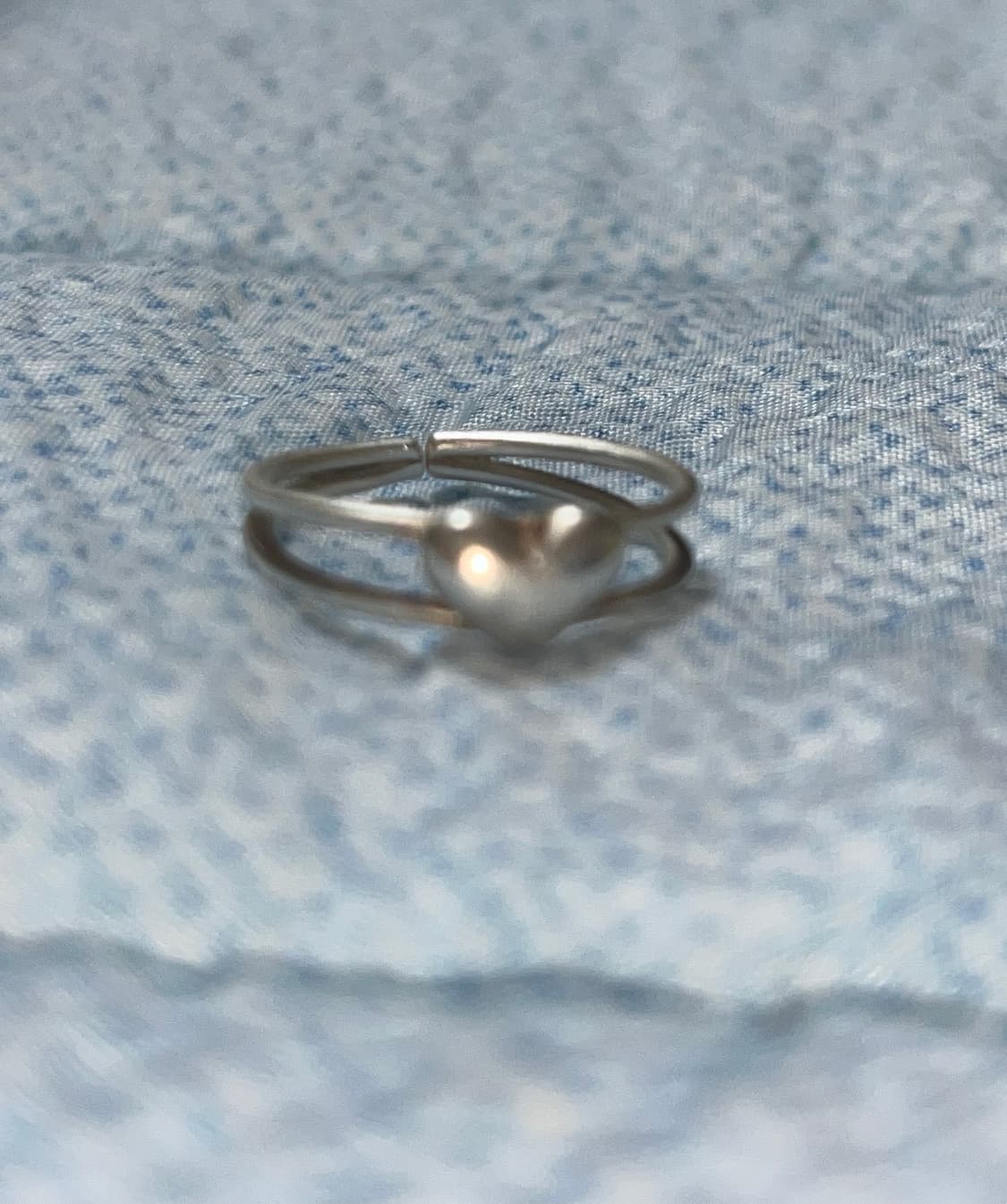 하트 은반지 상품이미지3