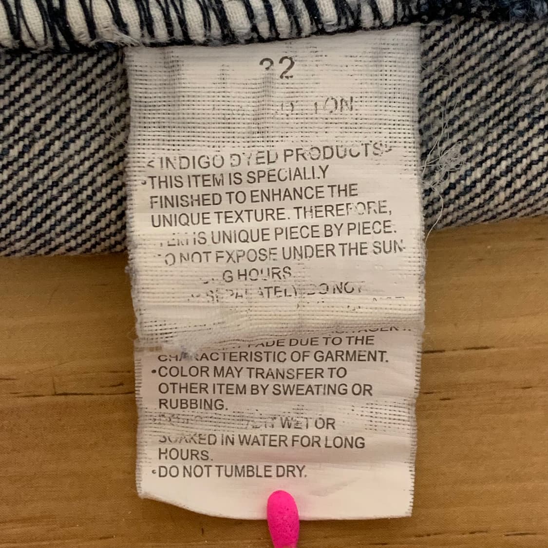 00s stussy rough & rugged denim pants 상품이미지8