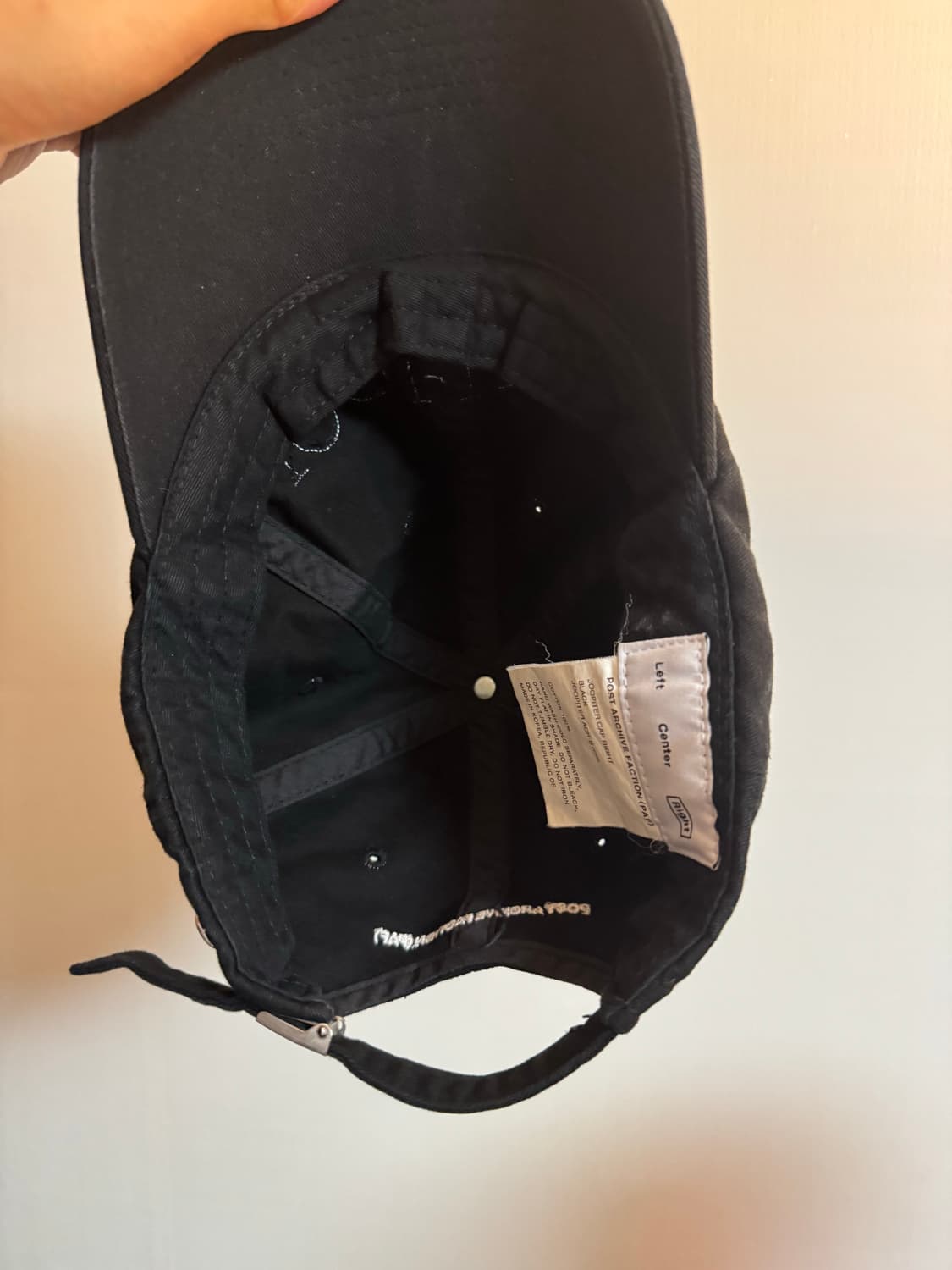 포스트아카이브팩션 파프 주피터 볼캡 모자 블랙 상품이미지7