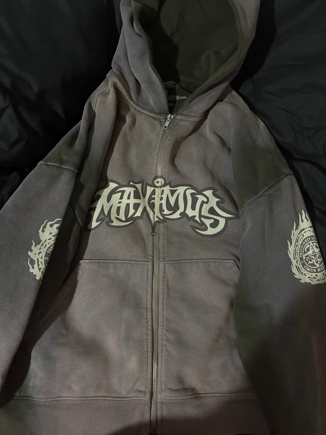 트레비스스캇 내한 머천 후드집업 s 상품이미지1