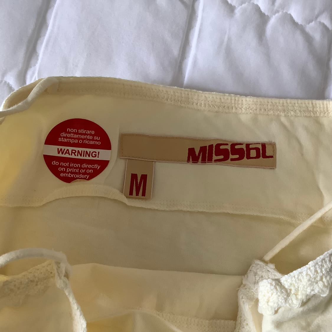 미스식스티 개나리 탱크탑 나시 상품이미지5