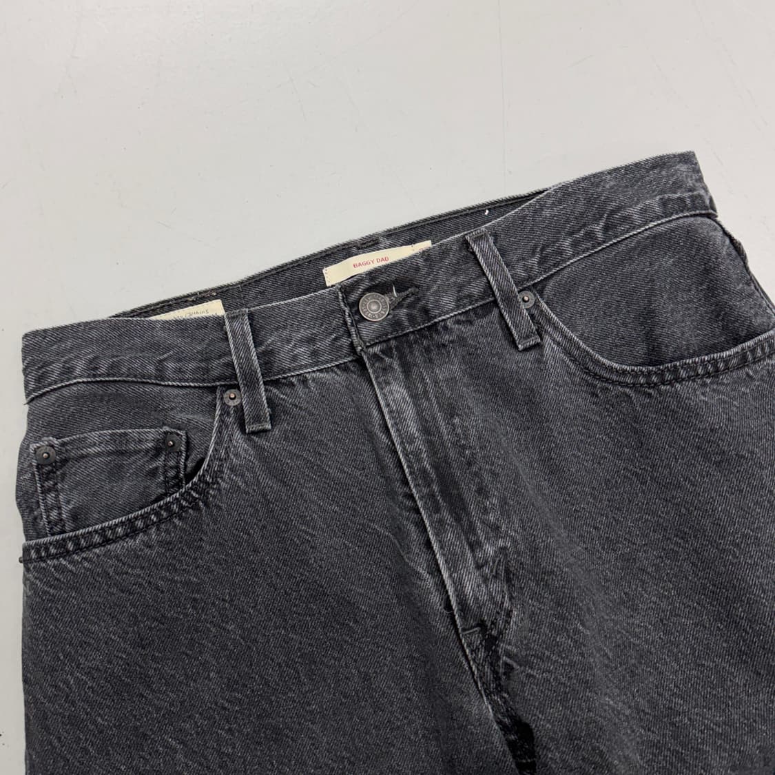 리바이스 흑청 배기핏 스케이터 새깅 데님팬츠 상품이미지4