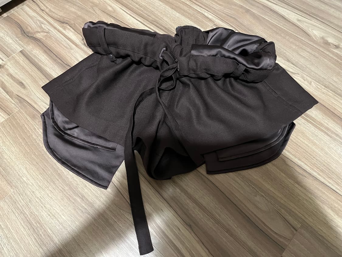 오픈yy rolled waist mini shorts 상품이미지6