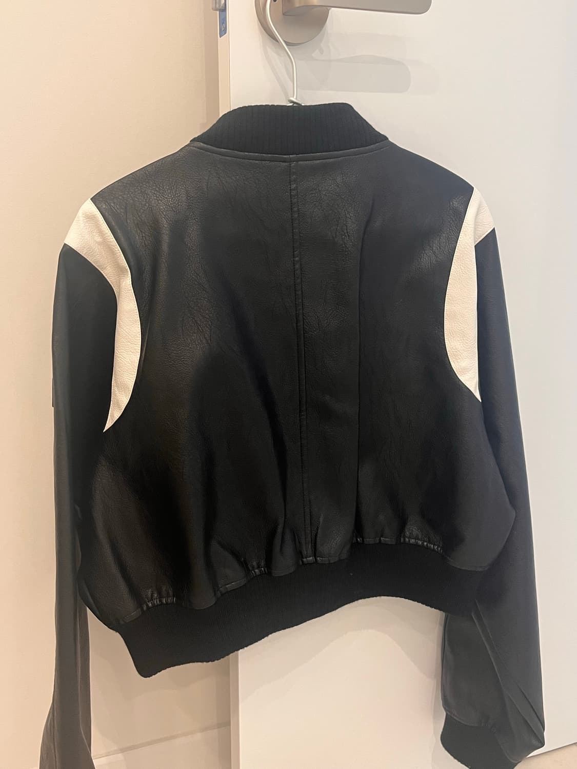 레더리 바시티 레더 자켓 상품이미지2