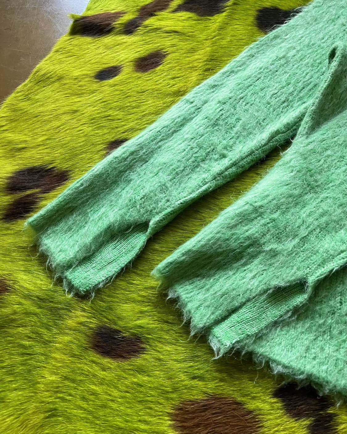 Ungrid Mohair Lambs Wool Knit Sweater 상품이미지6