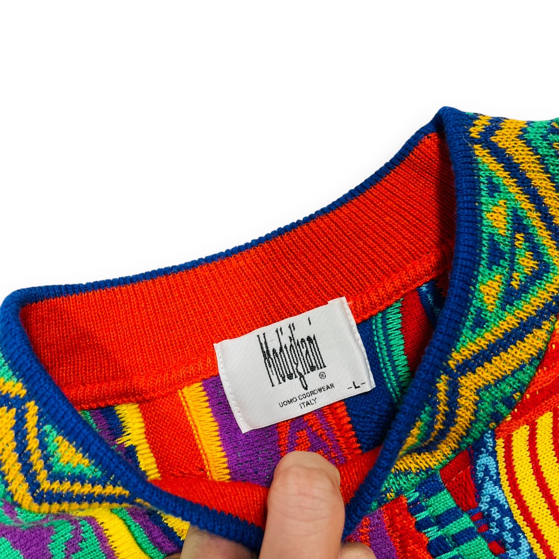 Modiglini Cable Ethnic Italy Knit 상품이미지5