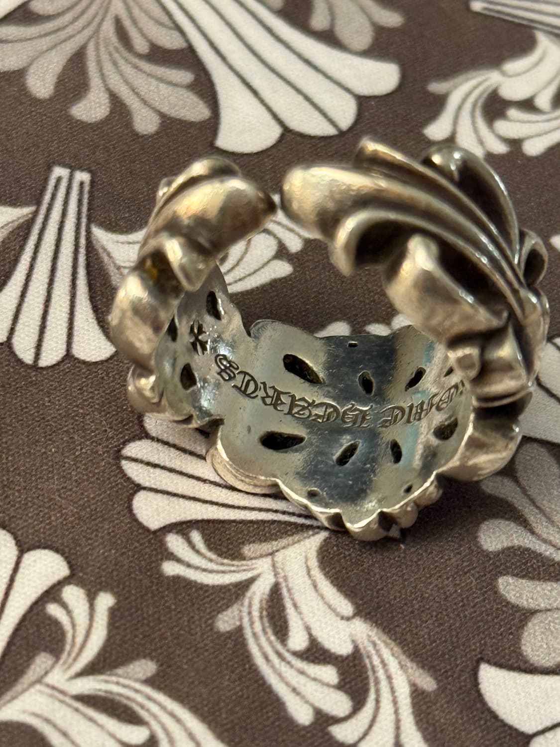 (22호)US11 크롬하츠 더블 플로랄링 상품이미지6