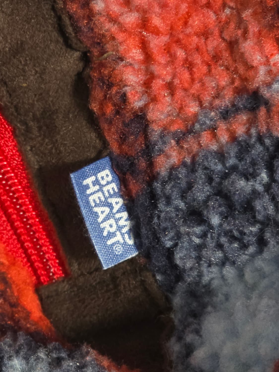 Beams Heart 빔즈하트 체크 플리스 백팩 상품이미지2