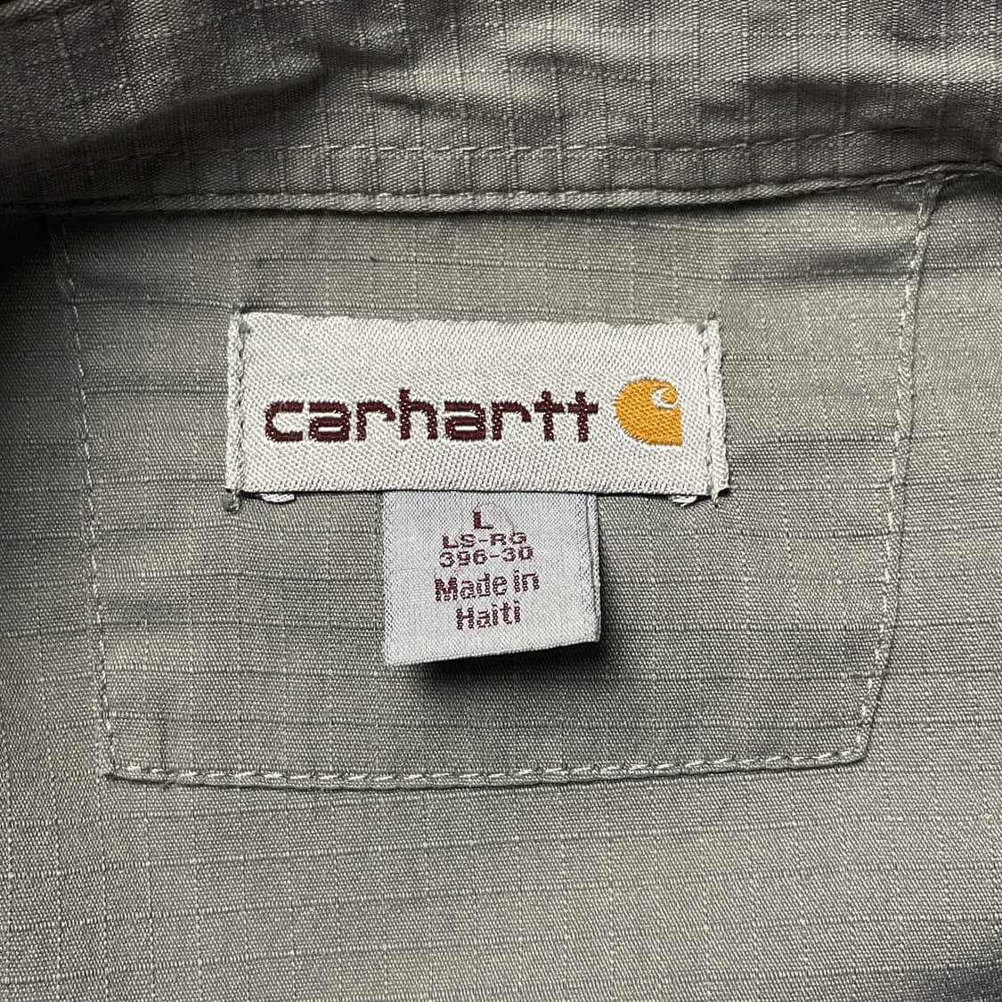 CARHARTT 칼하트 그레이 플랩포켓 워크 셔츠 A00940 상품이미지10