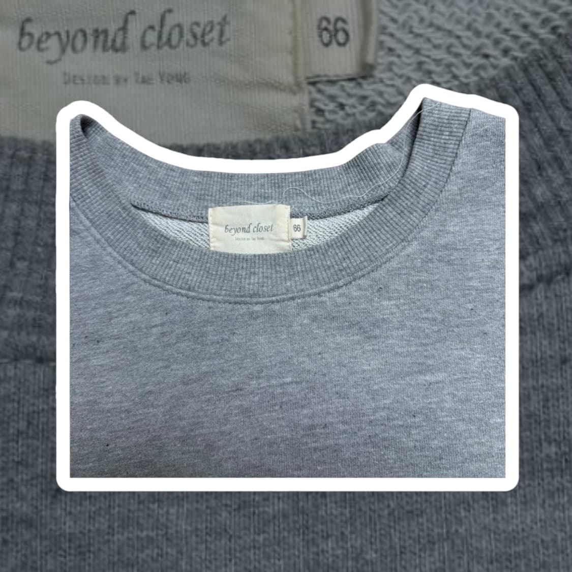 비욘드클로젯 맨투맨 상품이미지2