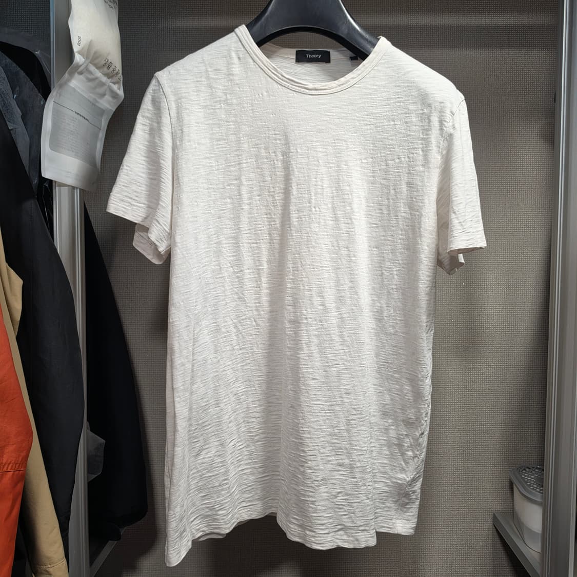 띠어리] 에센셜 코스모스 티셔츠/화이트 /M 상품이미지1