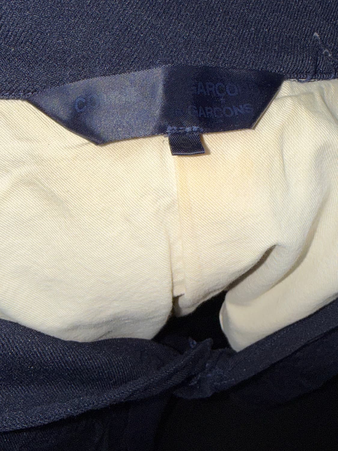 Comme des garcons 스탠드 카라 블레이저 s 상품이미지4