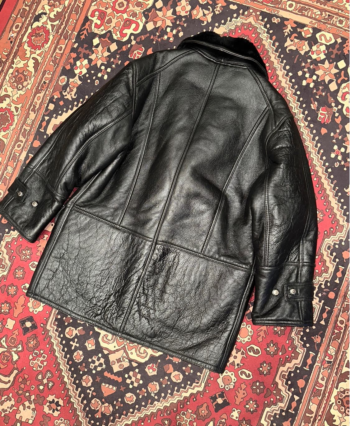 ( XL-2XL ) 양가죽무스탕 가죽코트 가죽카코트 양가죽코트 코트 상품이미지4