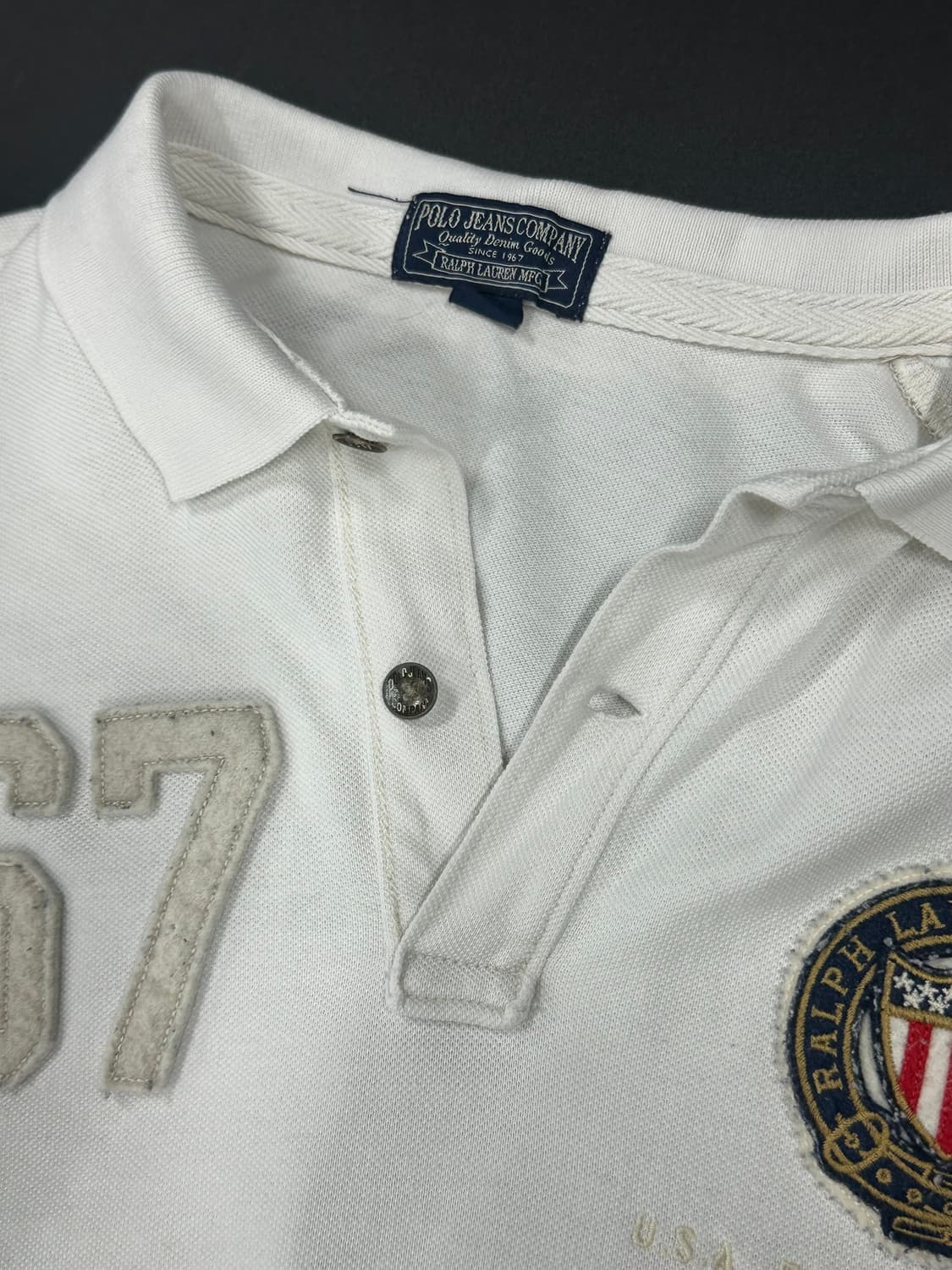 폴로 진스 성조기 치프키프 롱슬리브 카라티 상품이미지5