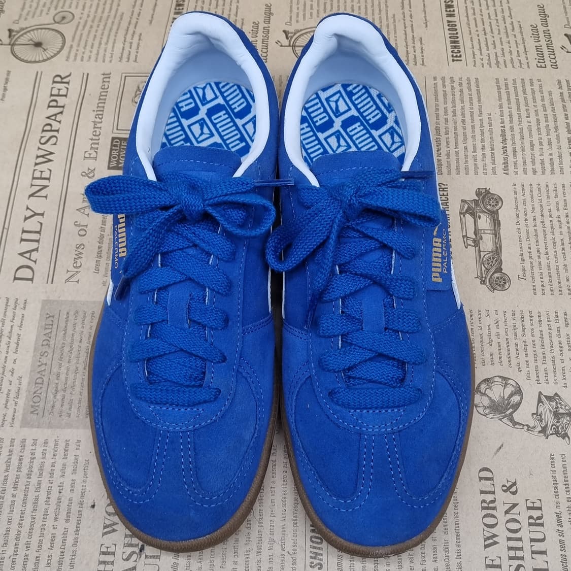 새상품급 푸마 팔레르모 스니커즈250 상품이미지2