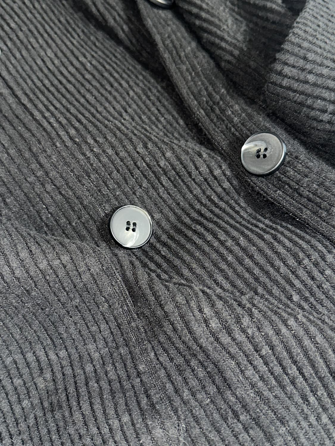 인앤양인하모니 Double button Cardigan 블랙 상품이미지2