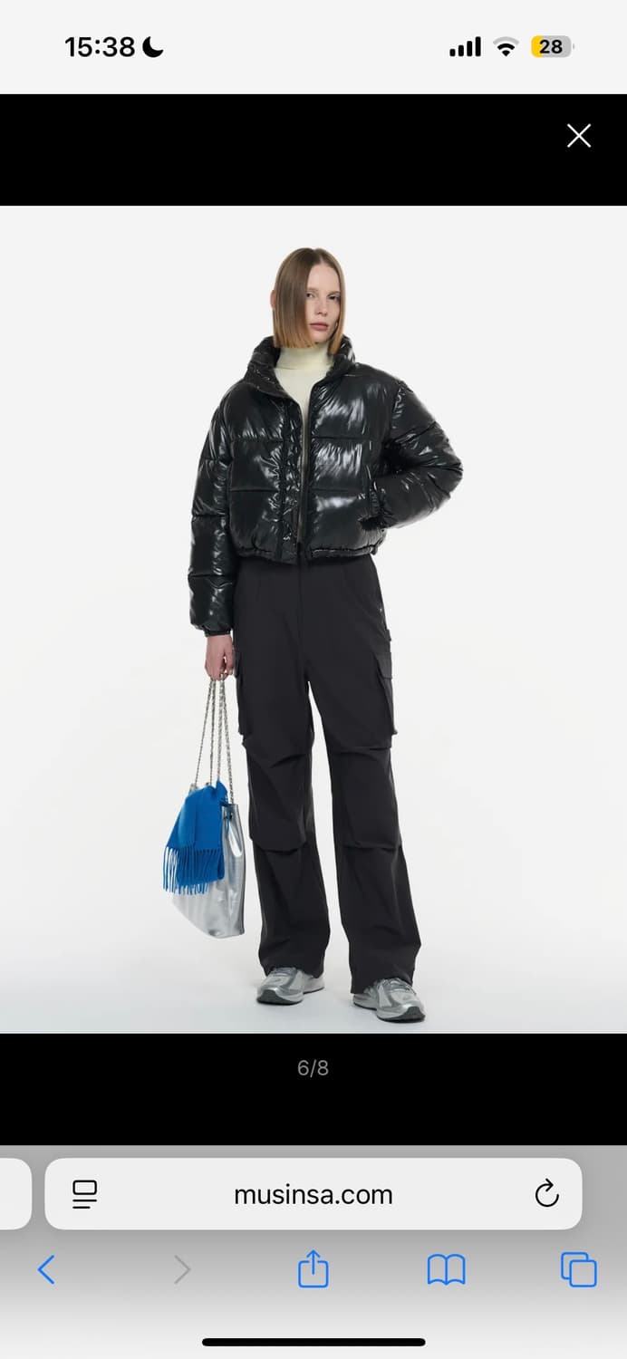 제너럴아이디어 글로시 푸퍼 패딩  상품이미지2