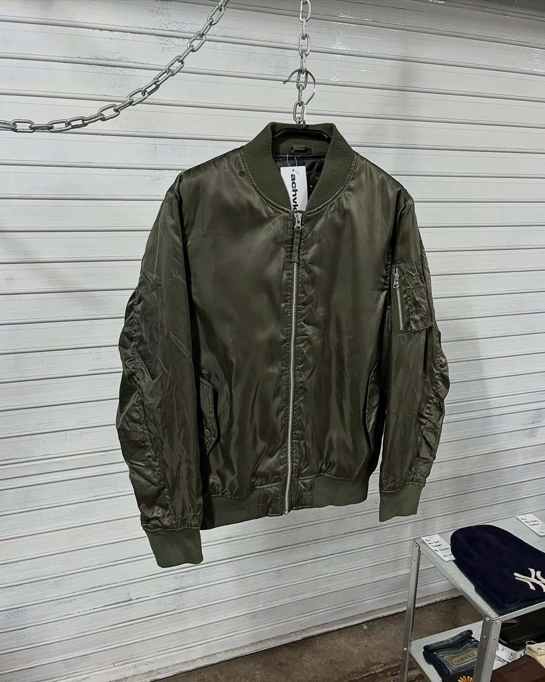 Blue Standard ma-1 bomber jacket 상품이미지1