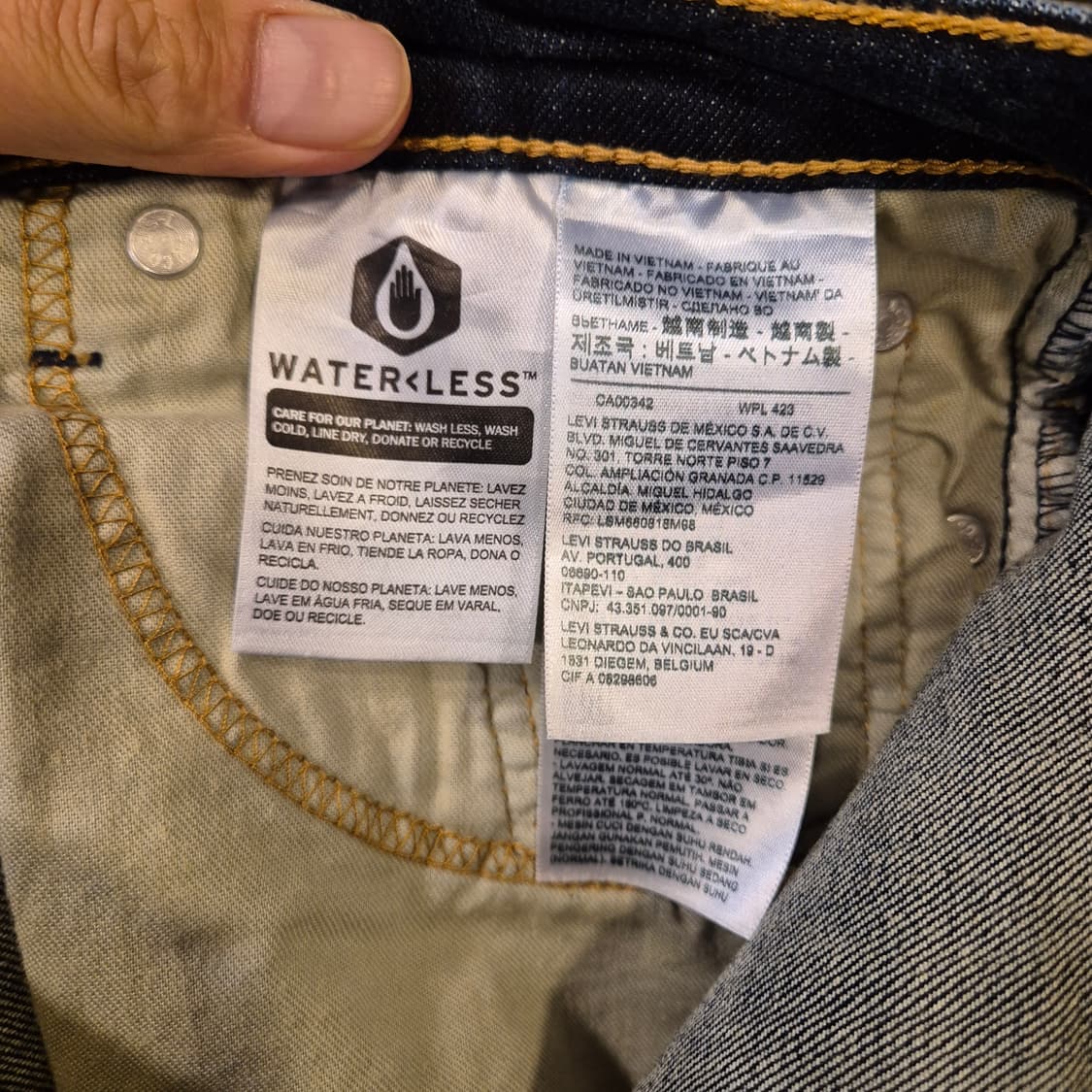 30~31인치 리바이스 502 청바지  상품이미지4