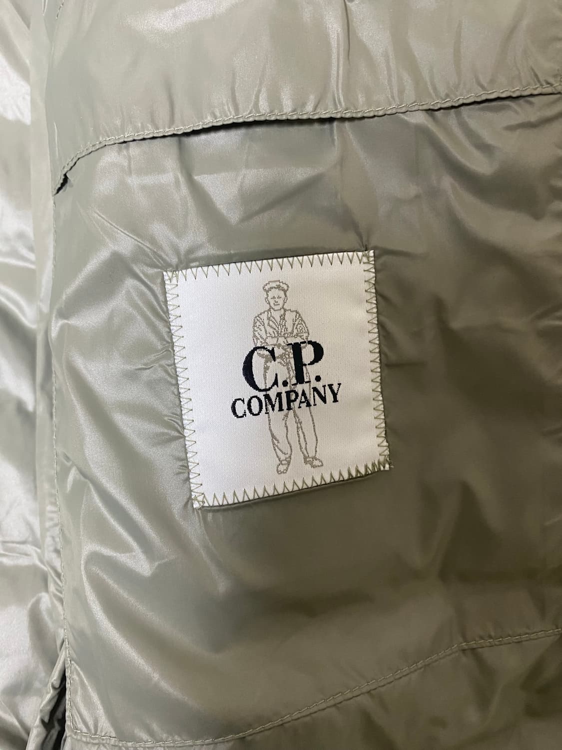 [L] 씨피컴퍼니 디디쉘 미디움 다운 자켓 펀지 그레이 상품이미지5