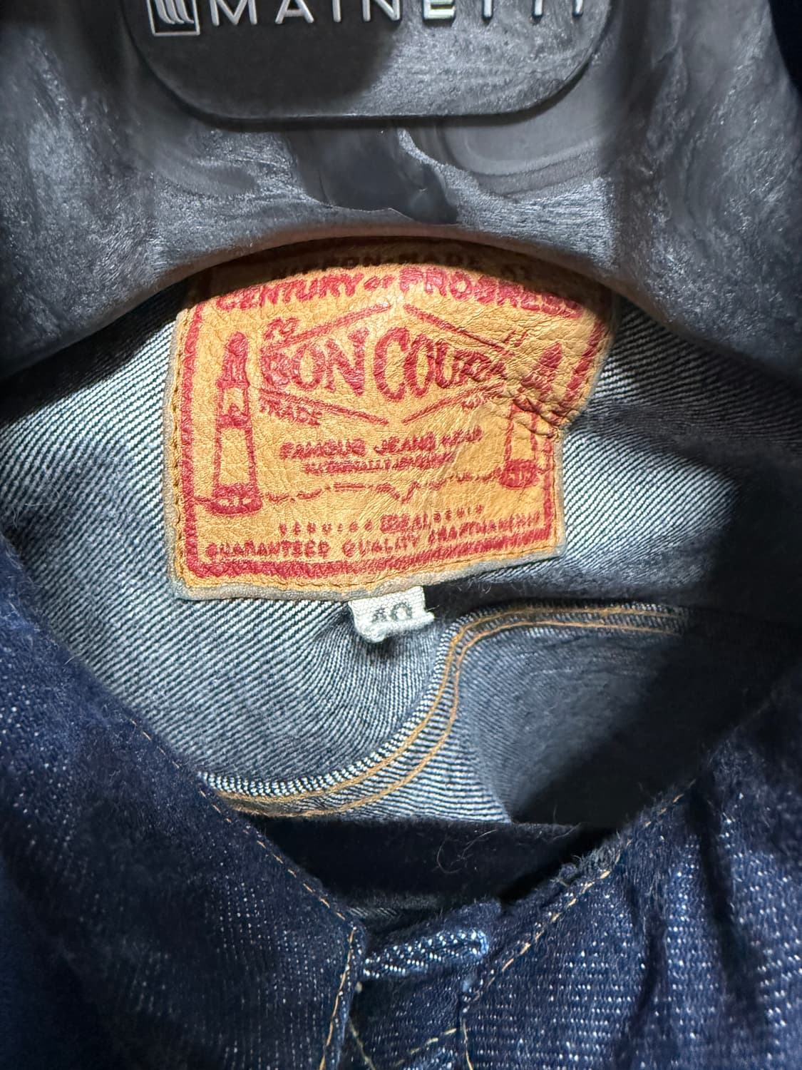 본쿠라 2세대 자켓 40 / xx 데님 34 사이즈 셋업 상품이미지3